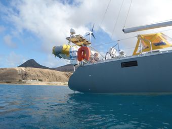 “Porto Santo” 1er mouillage…1er bain….