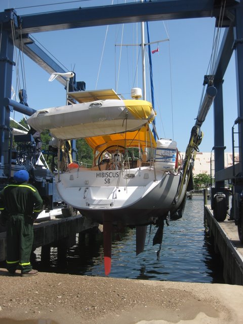 Enfin sur l’eau!!!!!