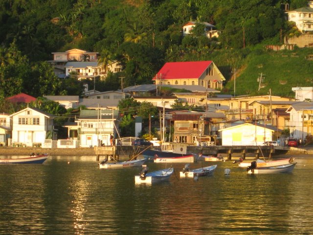 Charlotteville…  enfin un endroit où nous avons envie de passer du temps!