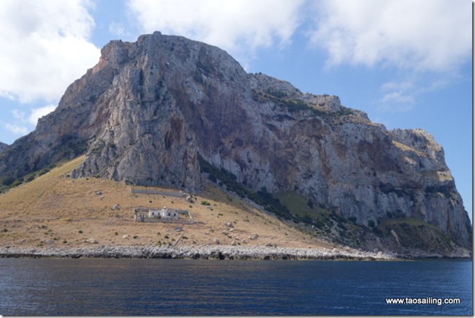 Sicile capo Gallo Nord de palerme