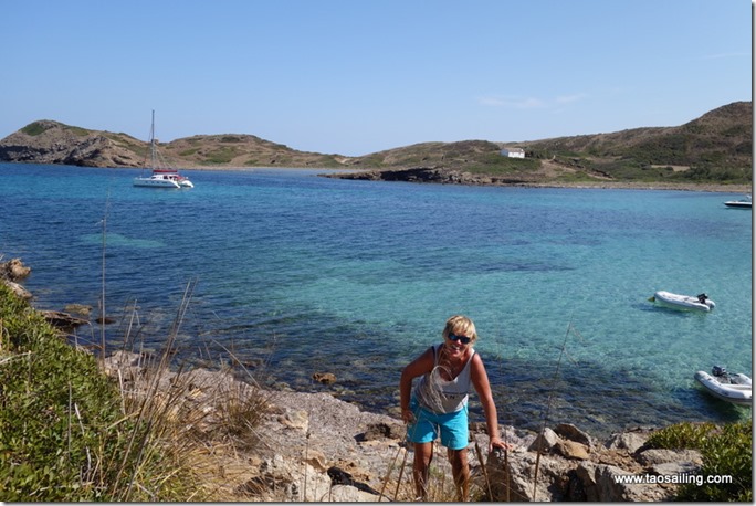 Minorque Cala Tamarells Parc de Es Grau