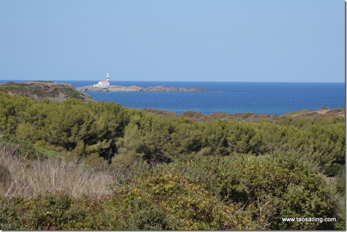 Minorque  Nord est Cap de Favaritx
