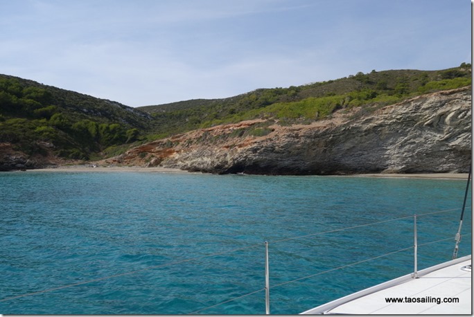 Ile de Cabrera sud de Majorque - Cala de Burri