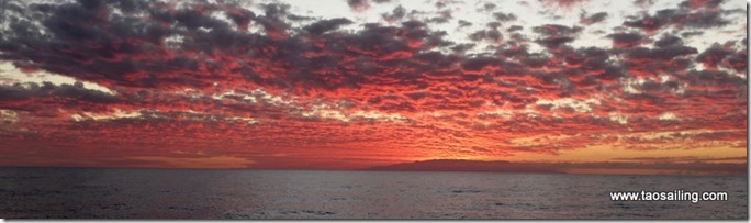 Coucher de soleil sur El Hiero