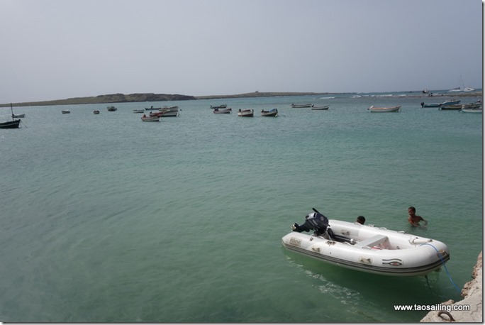 Boavista - le quai de Sal Rei