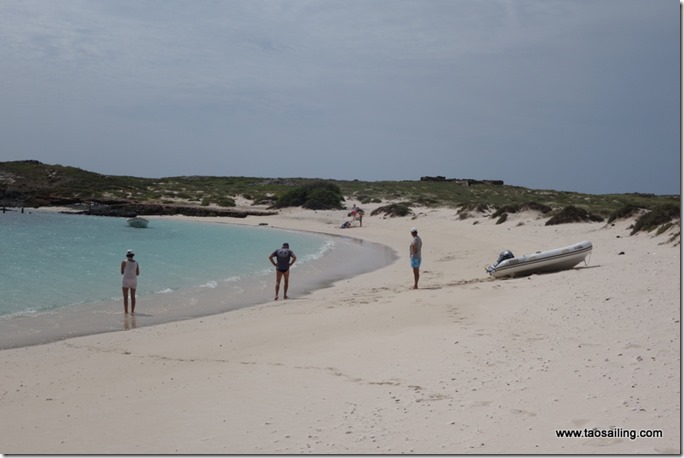 Boavista - Atterrissage sur Ilheu de Sal Rei