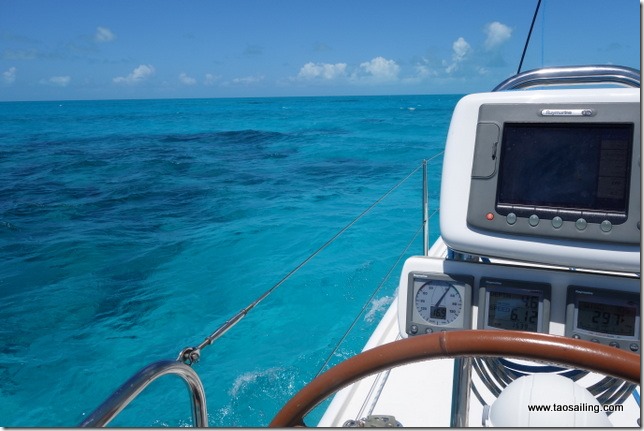 Passages entre les patates de corail