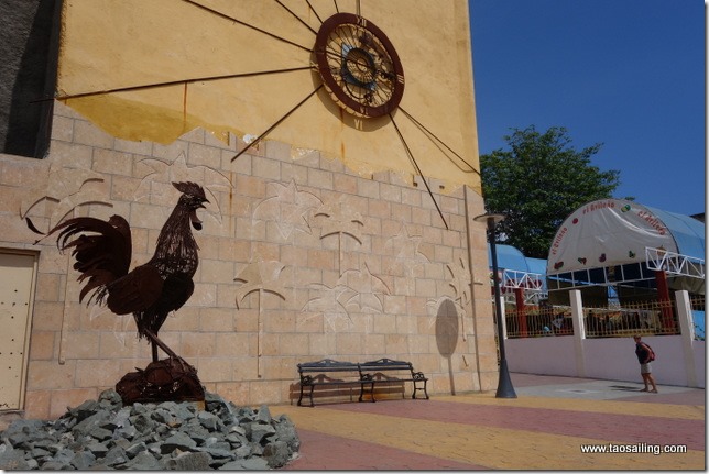 Rue colorée de Santiago