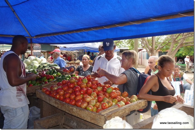 Discussion avec notre guide Dagoberto