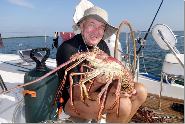Notre première pêche de langoustes