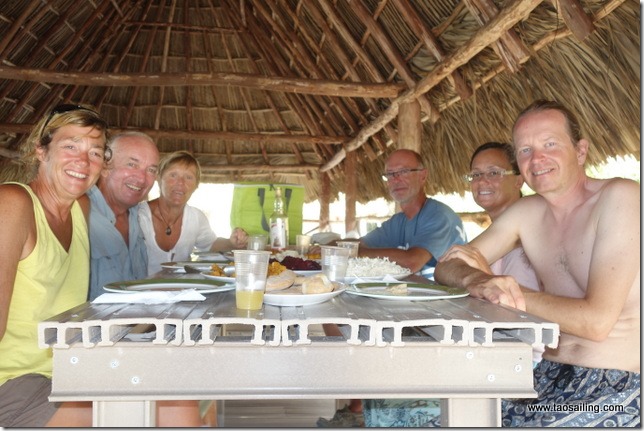 Retrouvailles avec Madgic sur Cayo Iguana