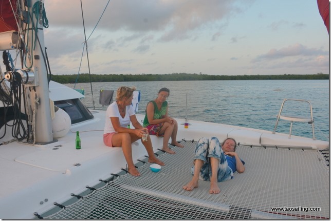 Apéro au coucher de soleil