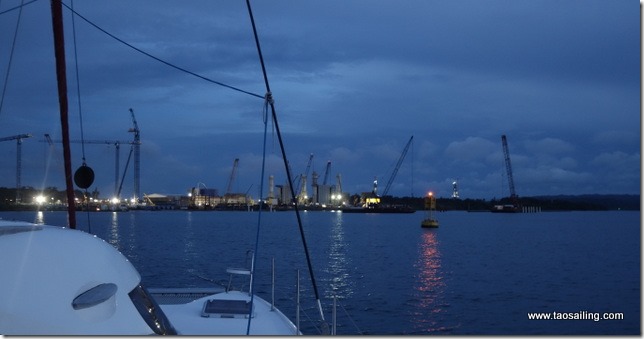 Panama Colon mouillage Club Nautico