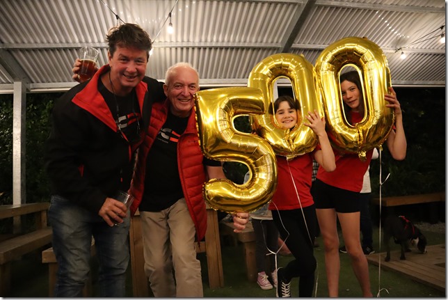 Russell with Phillipe and Girls