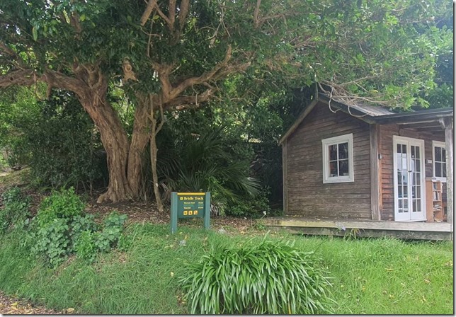 Start of the Bridle Track is opposite the shop in Port Fitzroy on Great Barrier Island by Sandra from Freewalks.nz New Zealand - 1